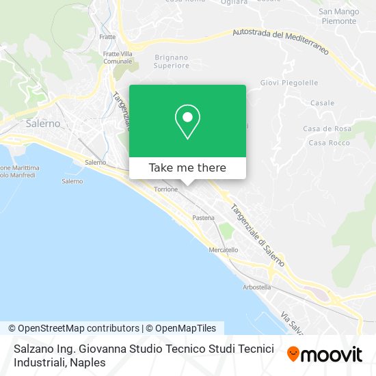Salzano Ing. Giovanna Studio Tecnico Studi Tecnici Industriali map
