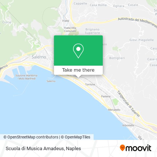 Scuola di Musica Amadeus map