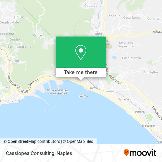 Cassiopea Consulting map