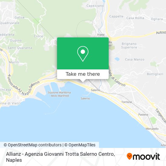 Allianz - Agenzia Giovanni Trotta Salerno Centro map