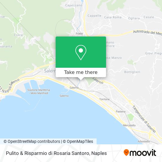 Pulito & Risparmio di Rosaria Santoro map