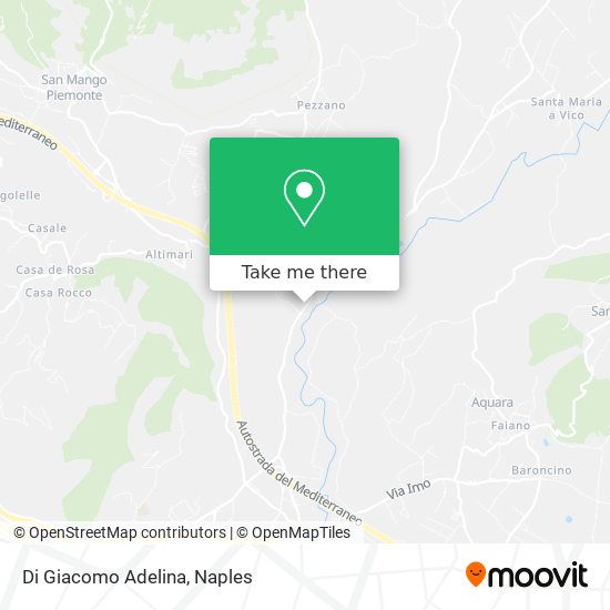 Di Giacomo Adelina map