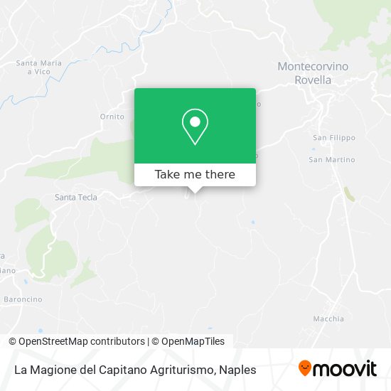 La Magione del Capitano Agriturismo map