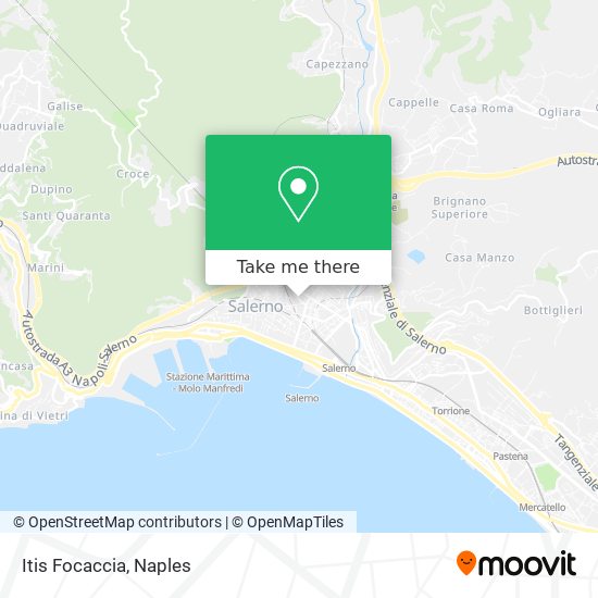 Itis Focaccia map