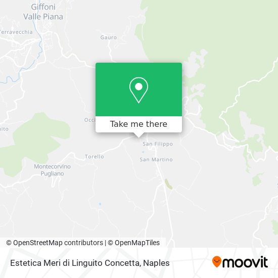 Estetica Meri di Linguito Concetta map