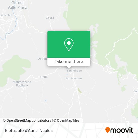Elettrauto d'Auria map