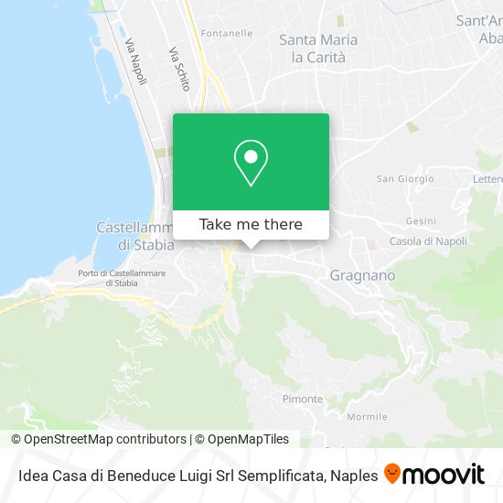 Idea Casa di Beneduce Luigi Srl Semplificata map