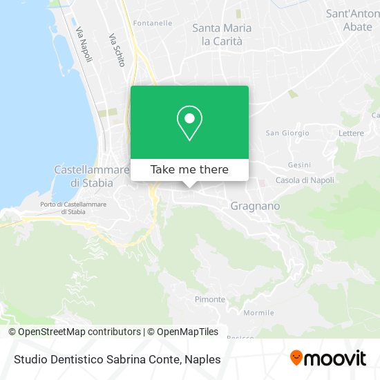 Studio Dentistico Sabrina Conte map
