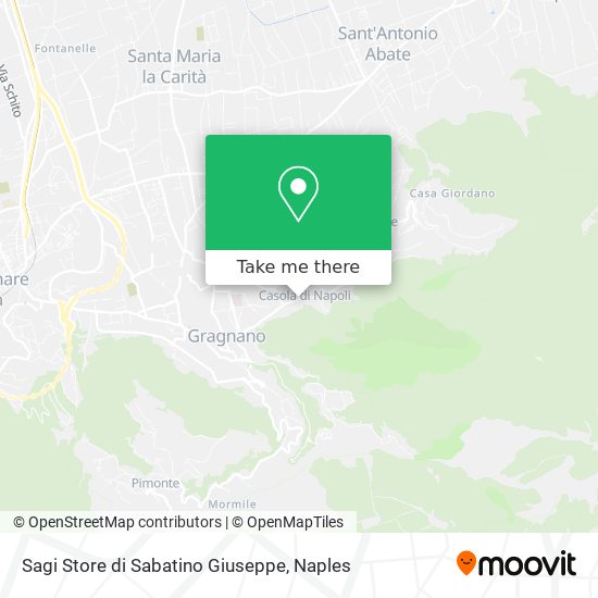 Sagi Store di Sabatino Giuseppe map