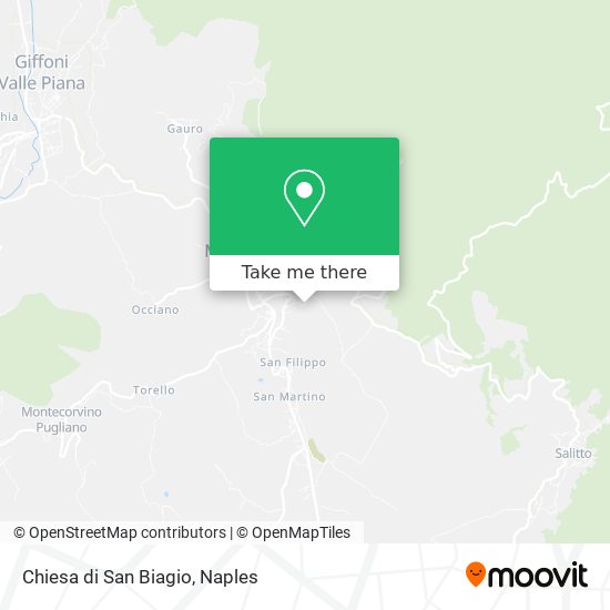 Chiesa di San Biagio map