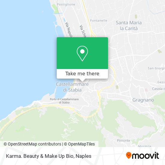 Karma. Beauty & Make Up Bio map