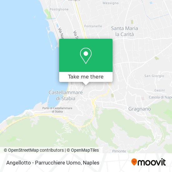 Angellotto - Parrucchiere Uomo map