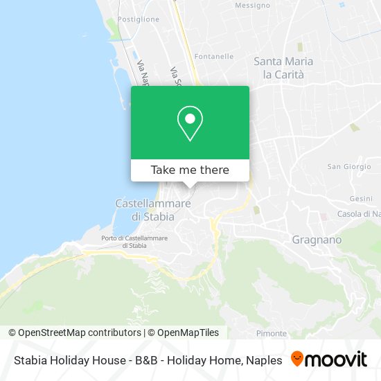 Stabia Holiday House - B&B - Holiday Home map