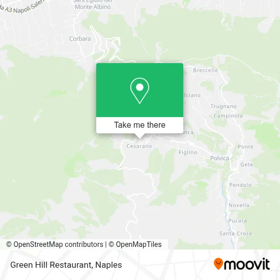 Green Hill Restaurant map