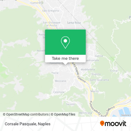 Corsale Pasquale map