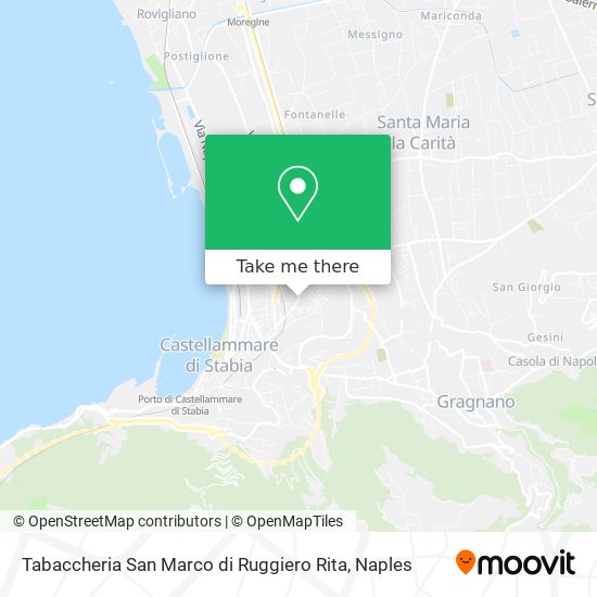 Tabaccheria San Marco di Ruggiero Rita map