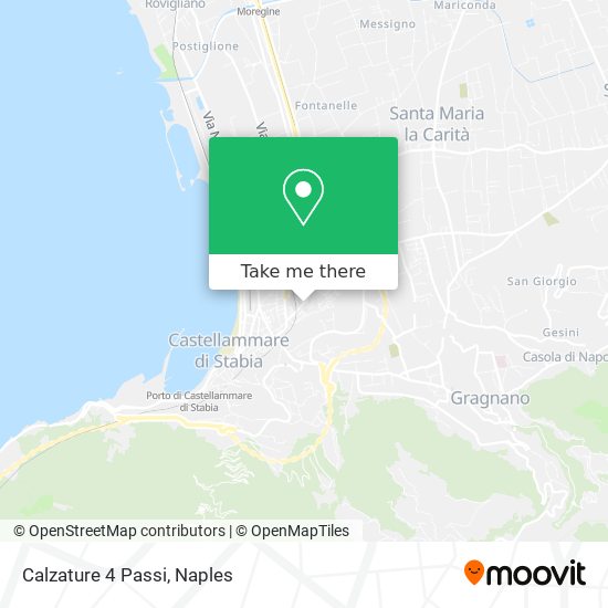 Calzature 4 Passi map