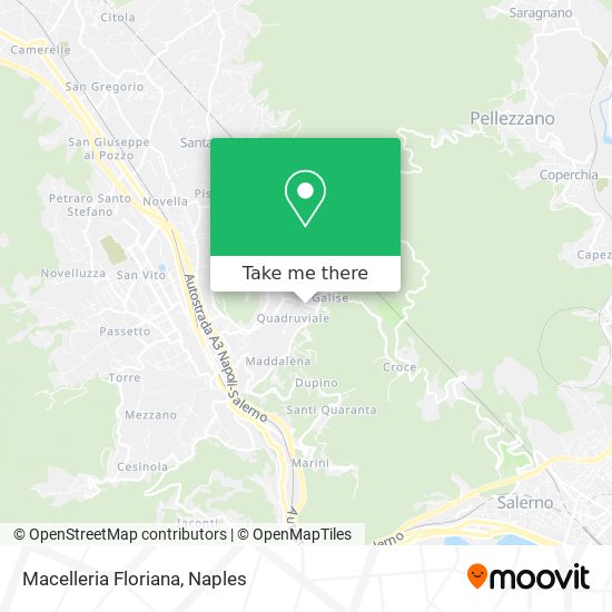 Macelleria Floriana map