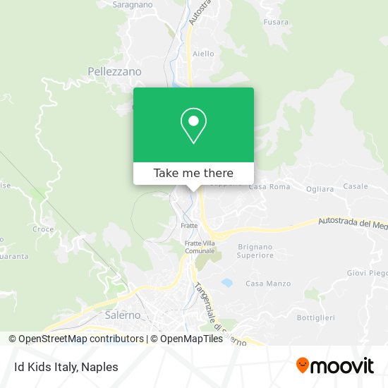 Id Kids Italy map