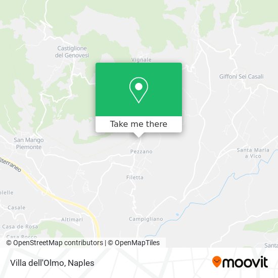 Villa dell'Olmo map