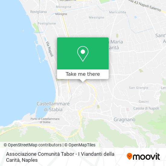 Associazione Comunità Tabor - I Viandanti della Carità map
