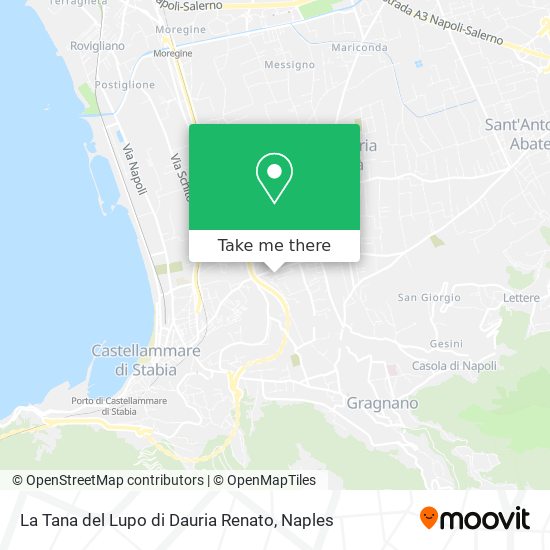 La Tana del Lupo di Dauria Renato map