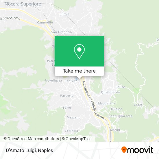 D'Amato Luigi map