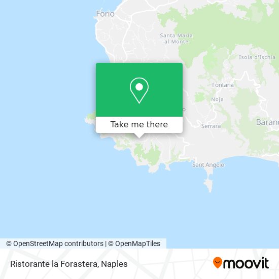 Ristorante la Forastera map