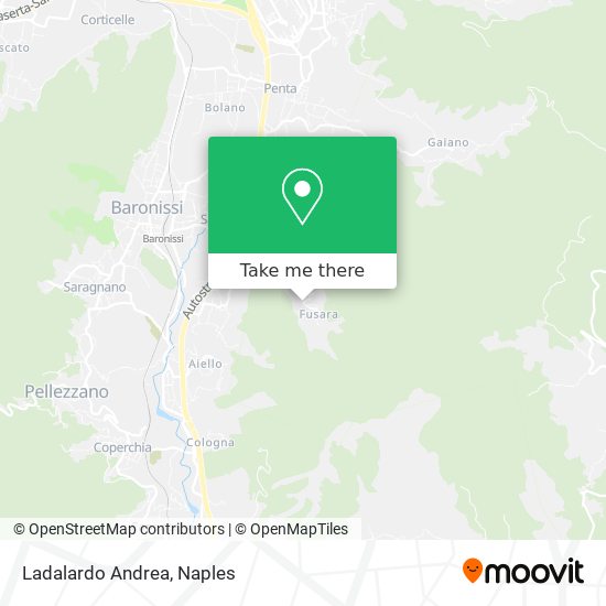 Ladalardo Andrea map