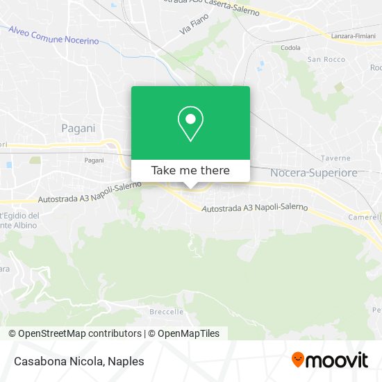 Casabona Nicola map