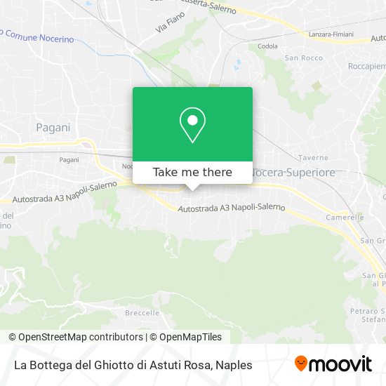 La Bottega del Ghiotto di Astuti Rosa map