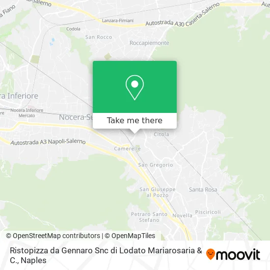 Ristopizza da Gennaro Snc di Lodato Mariarosaria & C. map