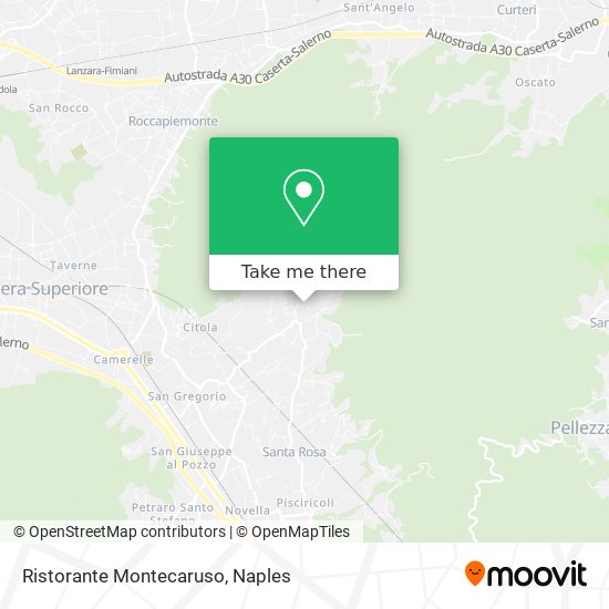 Ristorante Montecaruso map