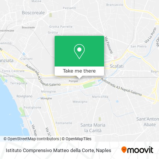 Istituto Comprensivo Matteo della Corte map