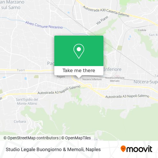 Studio Legale Buongiorno & Memoli map