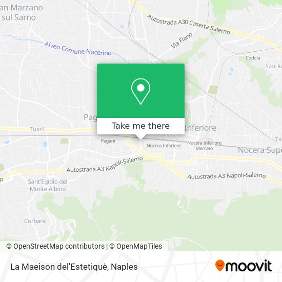 La Maeison del'Estetiquè map
