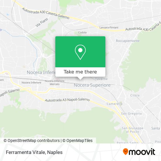 Ferramenta Vitale map