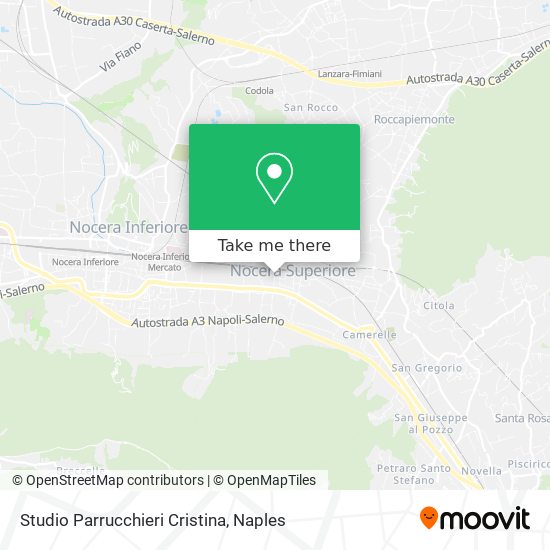 Studio Parrucchieri Cristina map