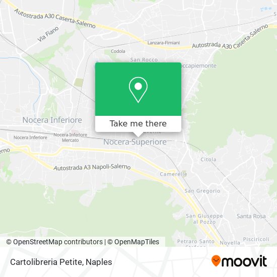 Cartolibreria Petite map