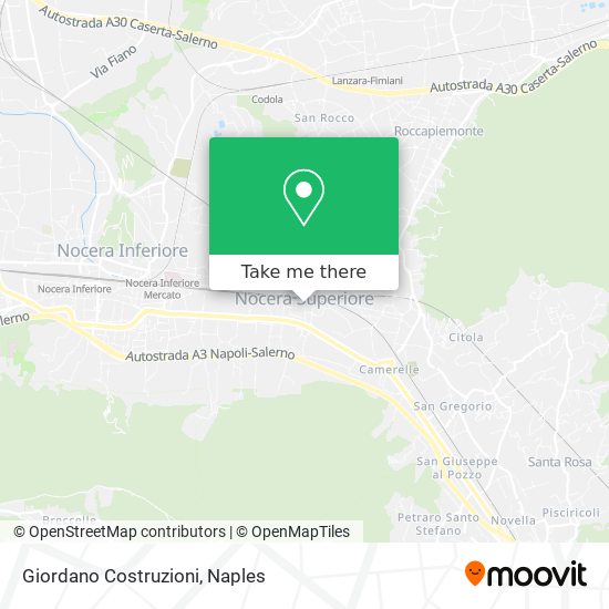 Giordano Costruzioni map