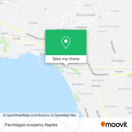 Parcheggio scoperto map