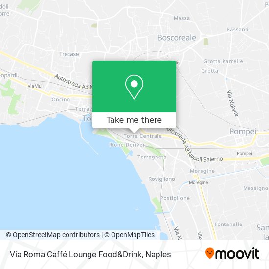 Via Roma Caffé Lounge Food&Drink map