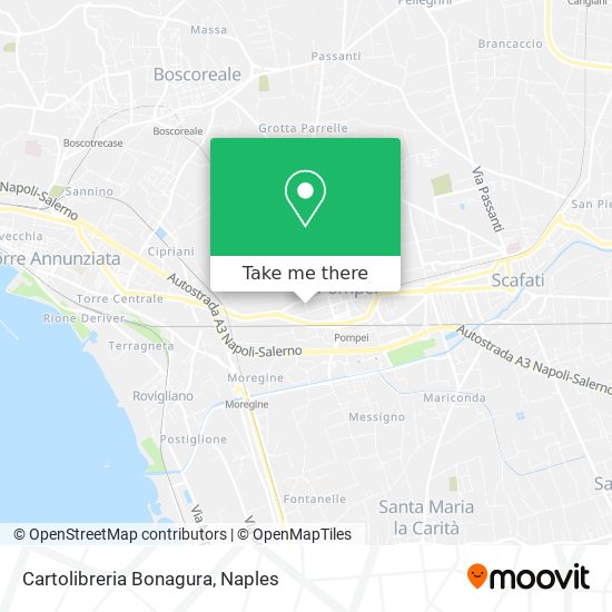 Cartolibreria Bonagura map