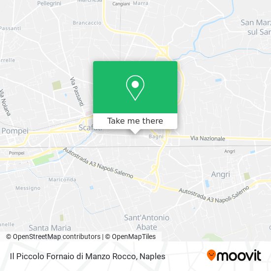 Il Piccolo Fornaio di Manzo Rocco map
