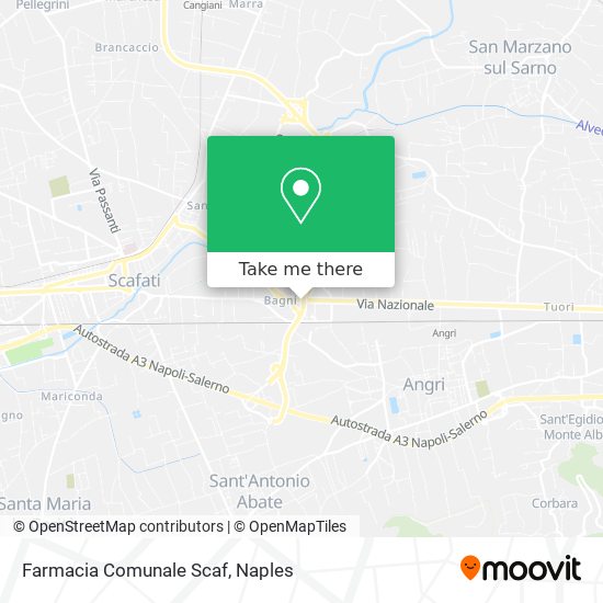 Farmacia Comunale Scaf map