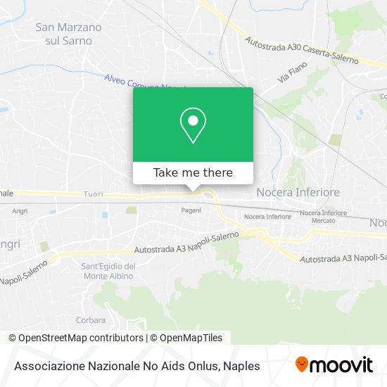 Associazione Nazionale No Aids Onlus map