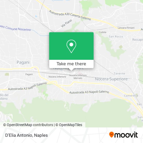 D'Elia Antonio map