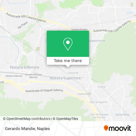 Gerardo Mandie map