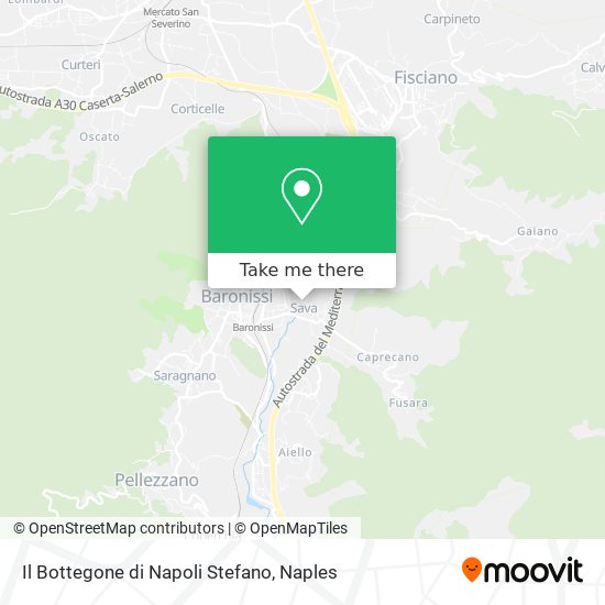 Il Bottegone di Napoli Stefano map