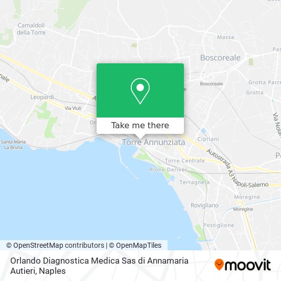 Orlando Diagnostica Medica Sas di Annamaria Autieri map